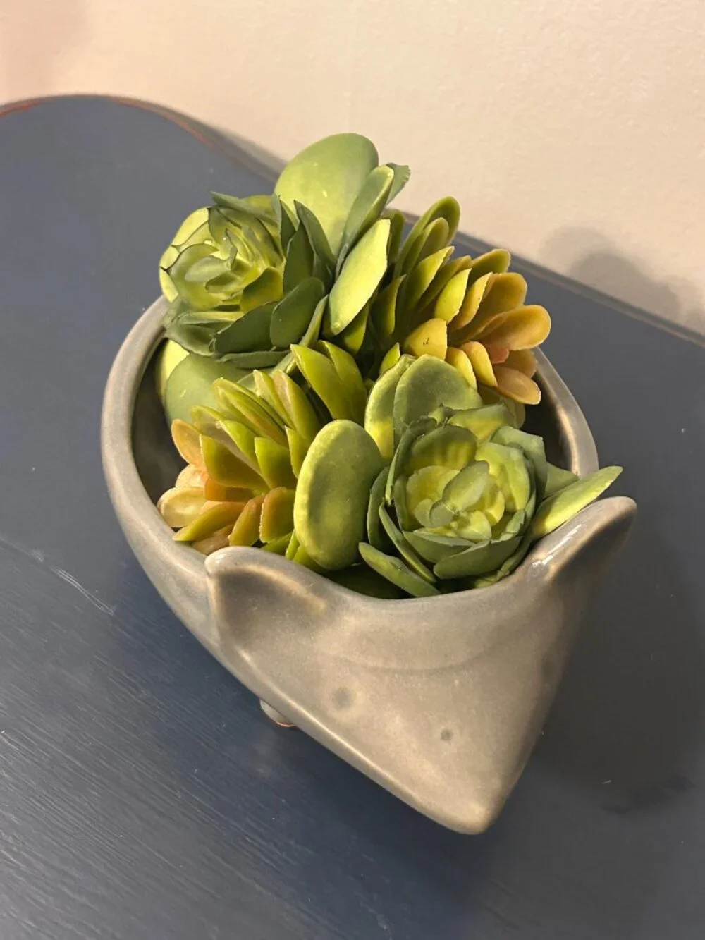 West Elm Ceramic Hedgehog Succulent Trinket Dish